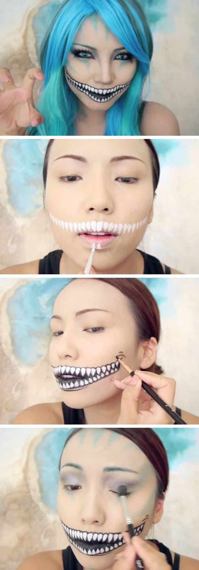 Ekstra makijaż na halloween