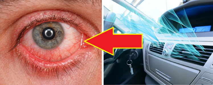 Klimatyzacja samochodowa szkodzi twoim oczom! Jak temu zapobiec?