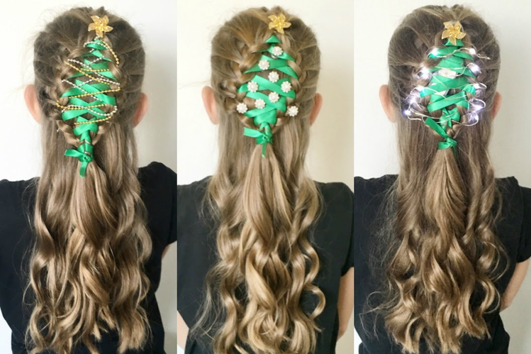 Piękne świąteczne fryzury dla dzieci - 5 pomysłów krok po kroku